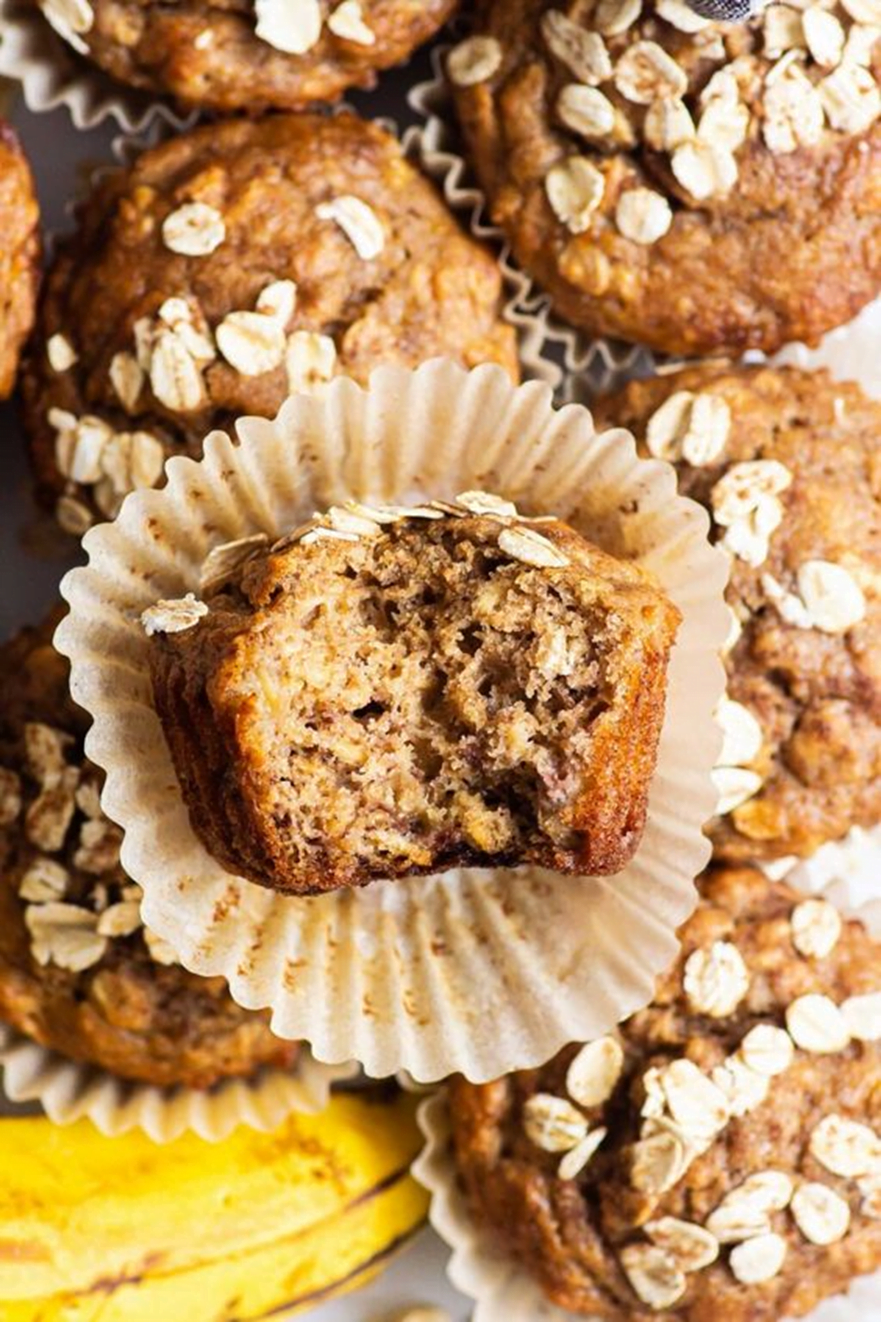 Banana Oats Muffins