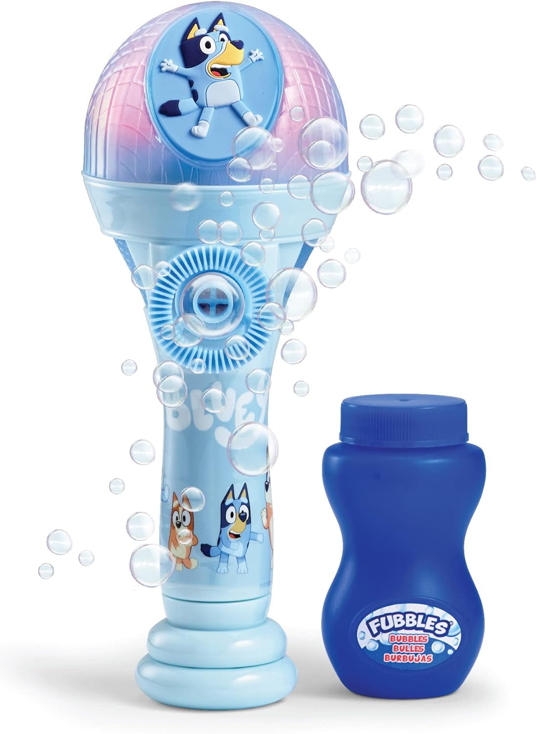 Bluey Dance Mode Bubble Machine And Microphone