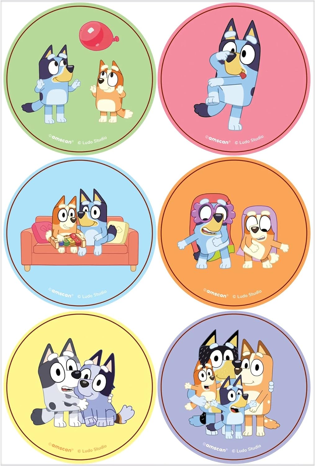 Bluey Stickers