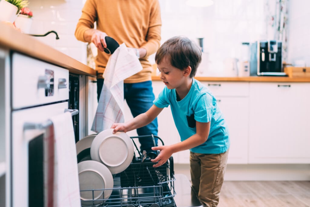 Chores for Children of Ages 4 and 5