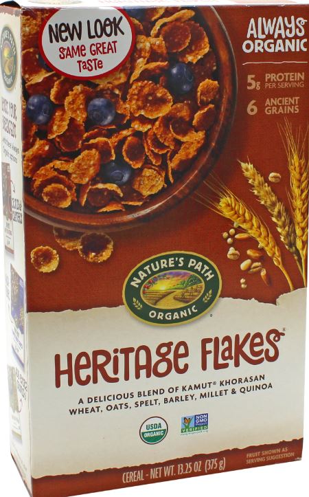 Nature's Path Organic Heritage Flakes Cereal