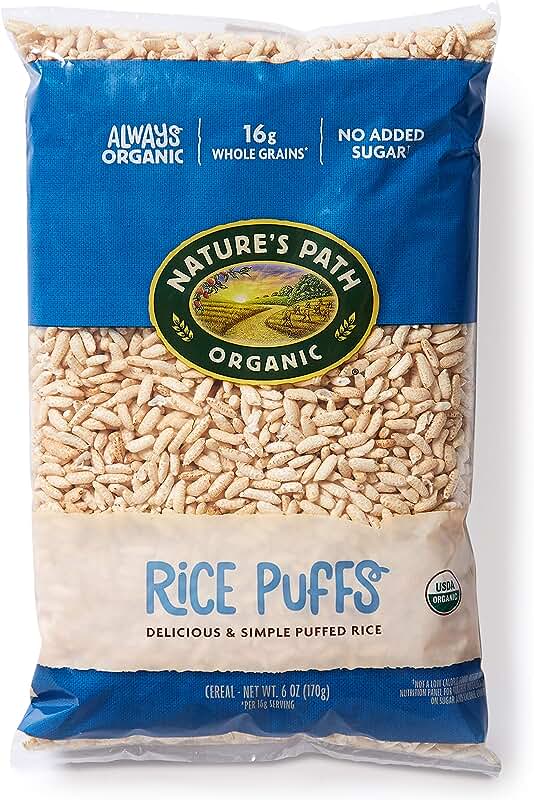 Nature's Path Organic Rice Puffs Cereal