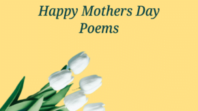 Adorable Mothers Day Poems for Kids