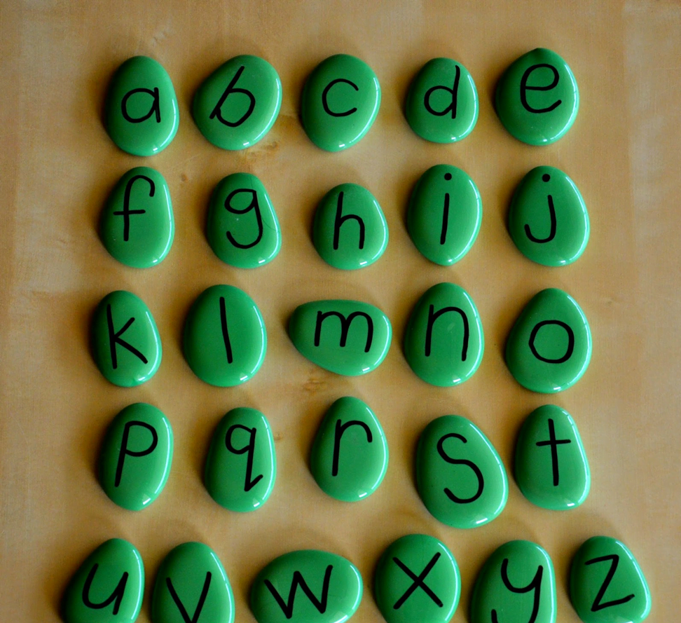 Alphabet Pebbles