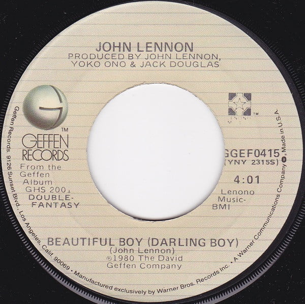 “Beautiful Boy” by John Lennon