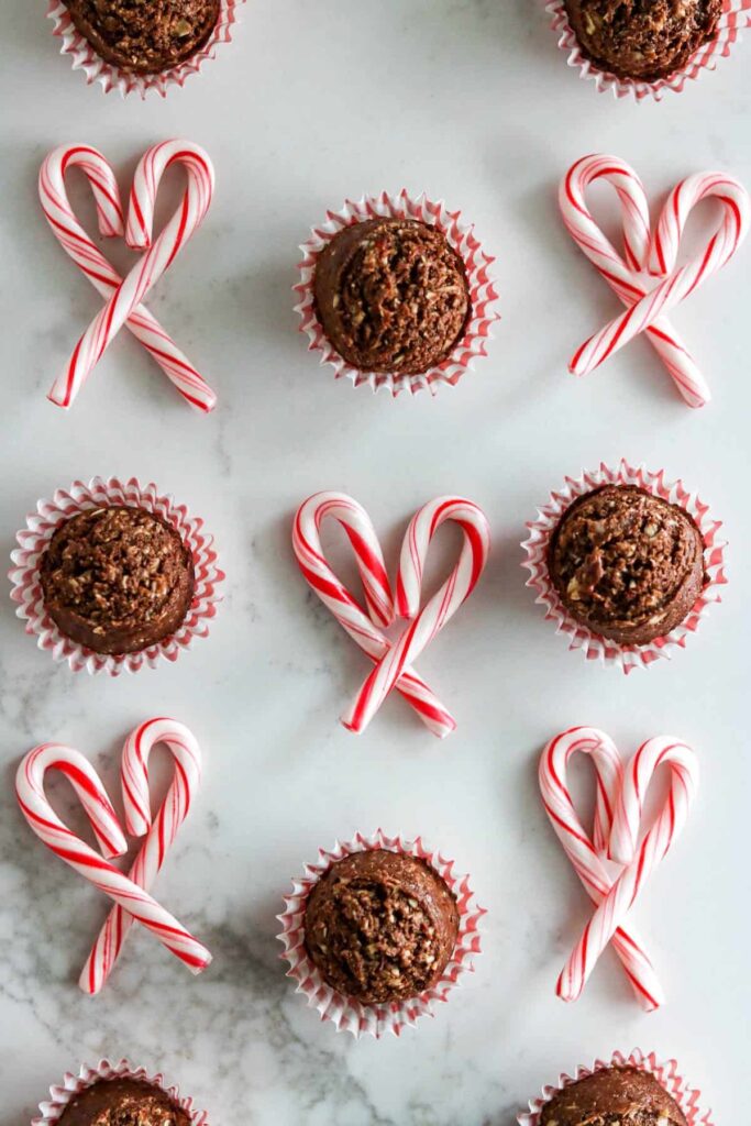 Candy Cane Cocoa Powerballs