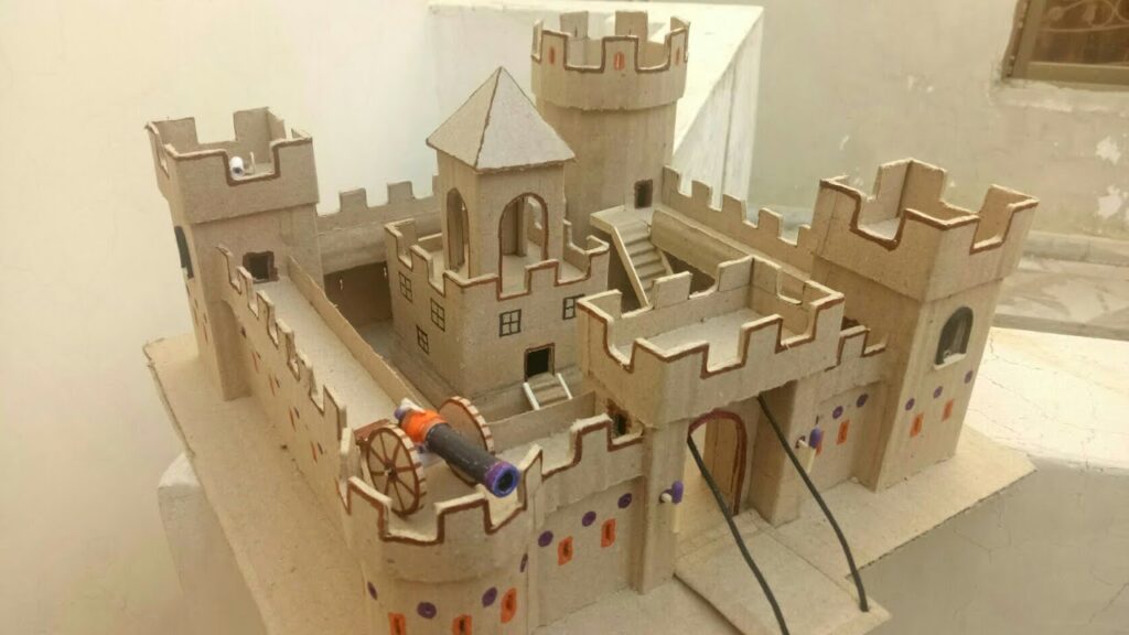 Cardboard Box Castle