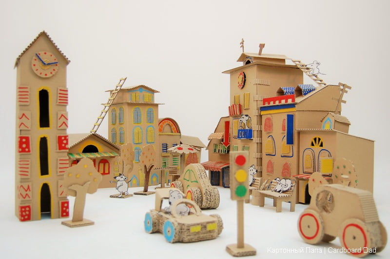 Cardboard Box Town