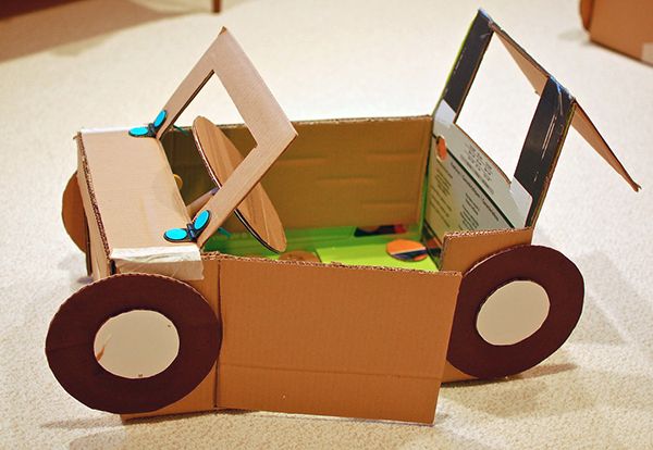 Cardboard Car