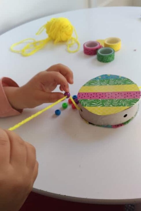 Cardboard Hand Drum