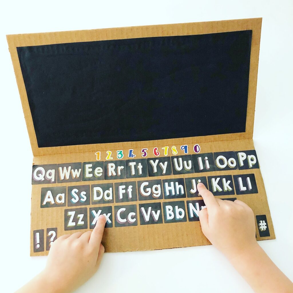 Cardboard Laptop