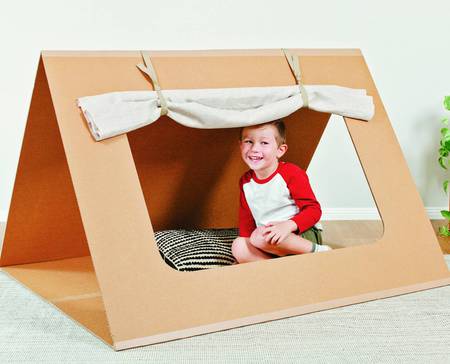 Cardboard Tent