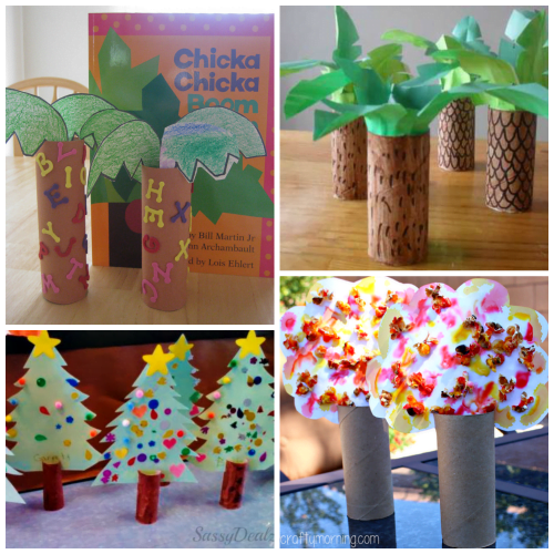 Cardboard Tube Tree