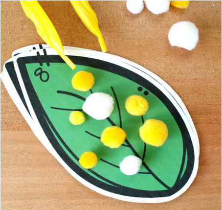 Caterpillar Egg Counting Mat