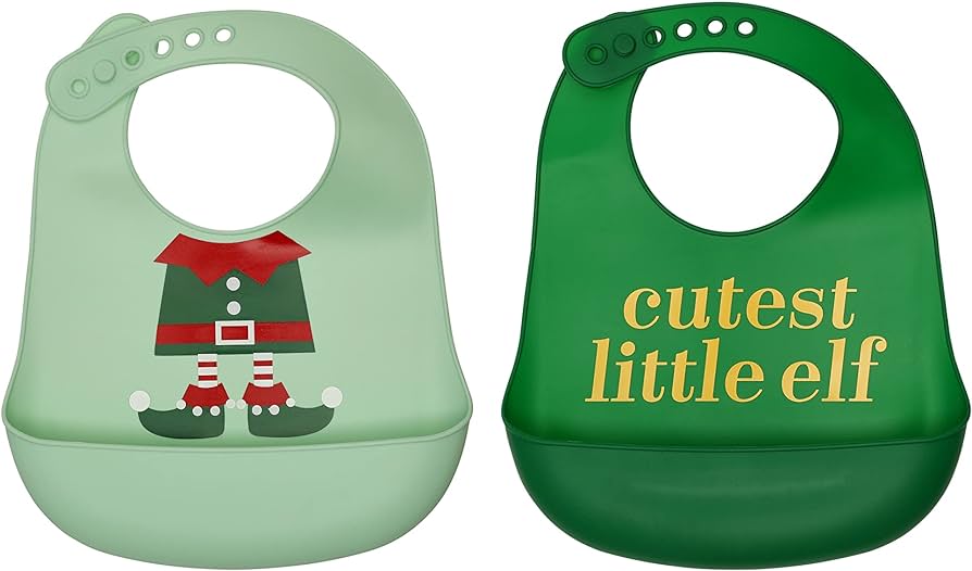 Christmas Silicone Bibs