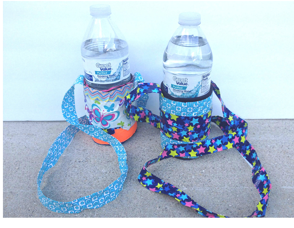 Colorful Duct Tape Water Bottle Holder
