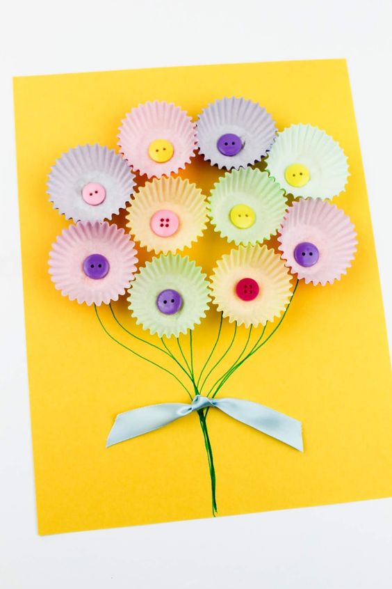 Cupcake Liners Flowerpot