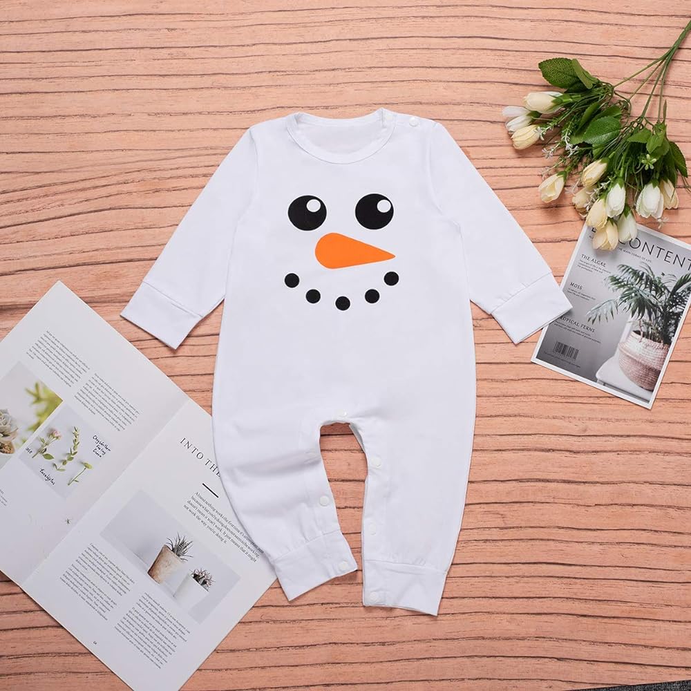 Cute Snowman Jumpsuit