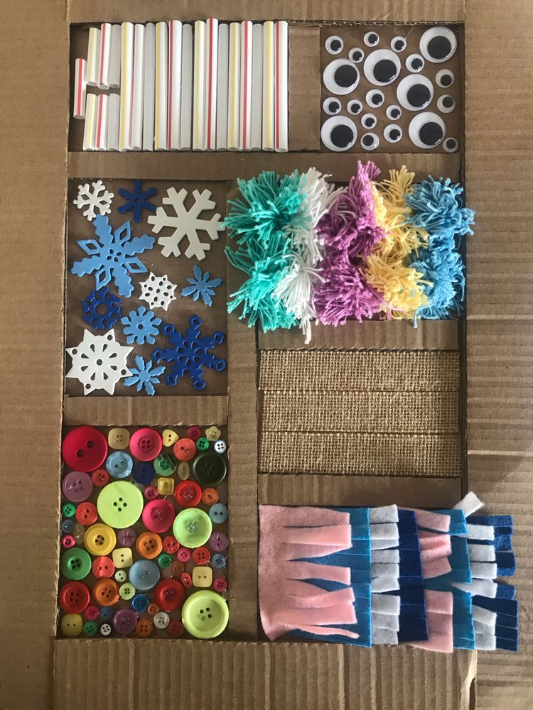DIY Fabric Sensory Board