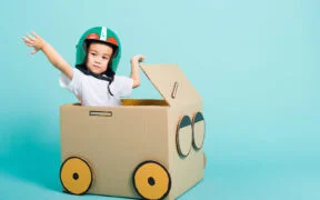 Fun Cardboard Box Ideas and Crafts for Kids