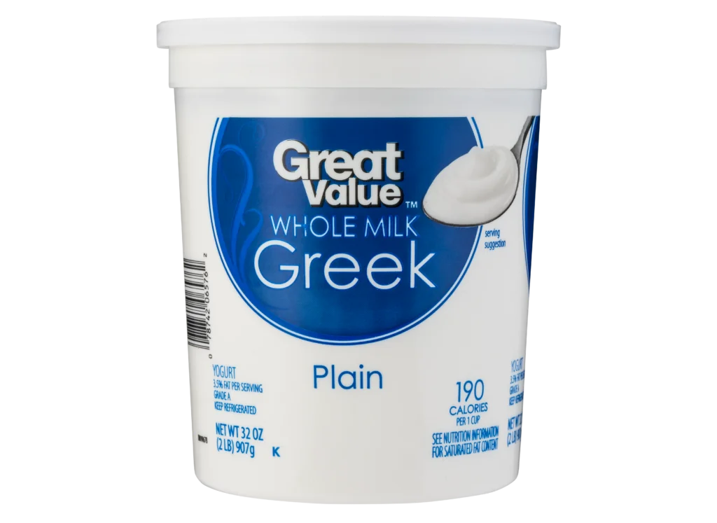 Great Value Whole Milk Plain Yogurt