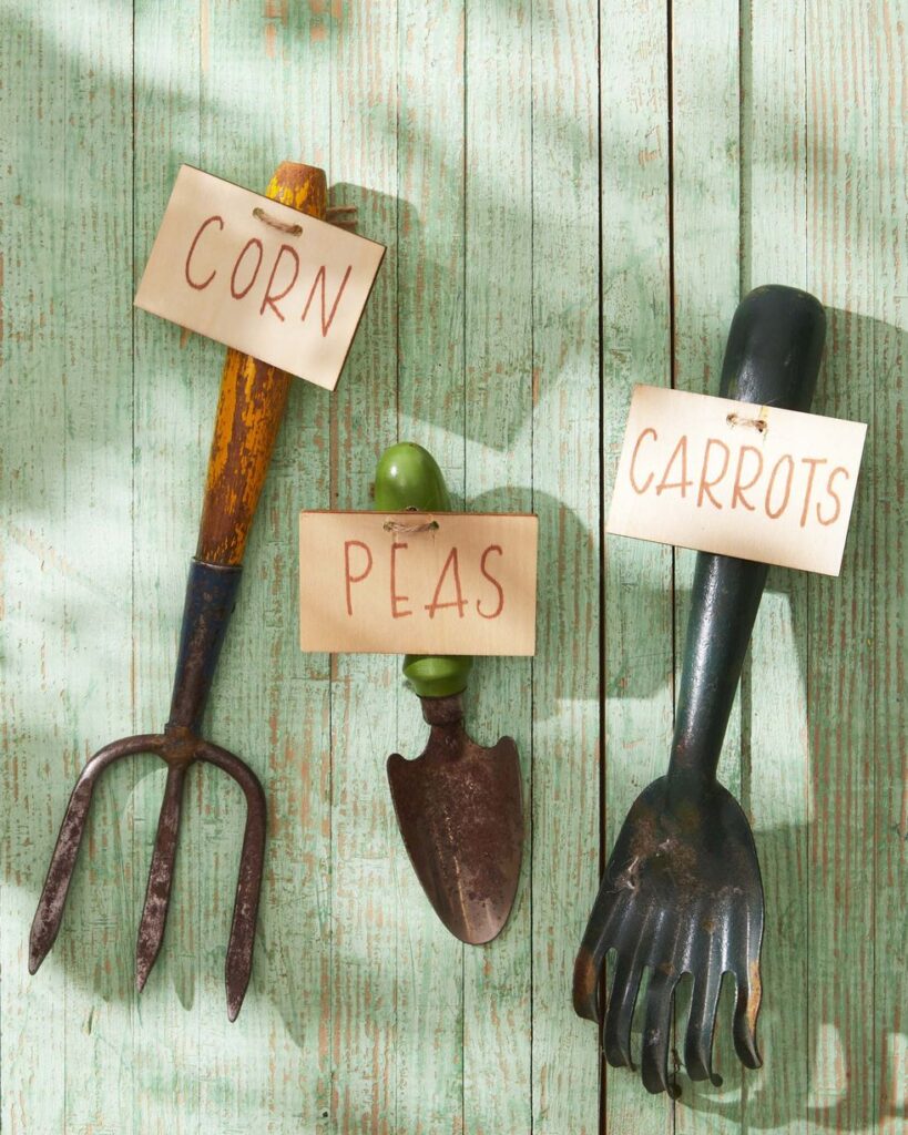 Handmade Garden Stakes