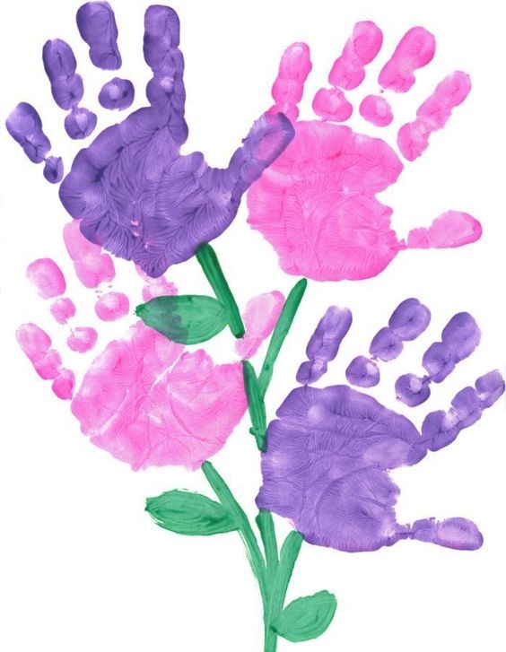 Handprint Flowers
