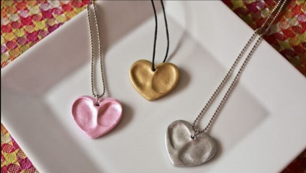 Heart Thumbprint Necklace