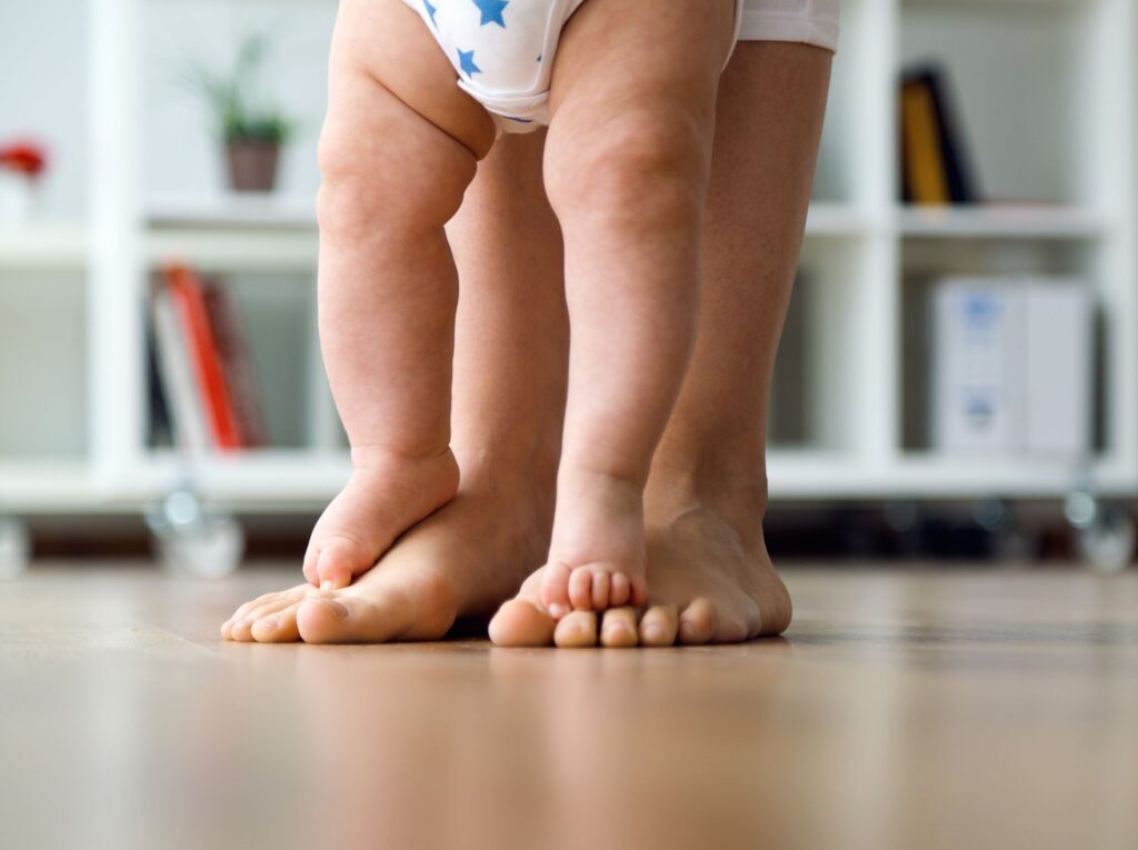 Help Your Baby Get a Leg Workout
