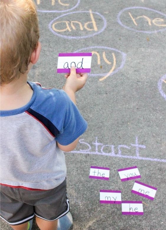 Hopping on Preschool Sight Words