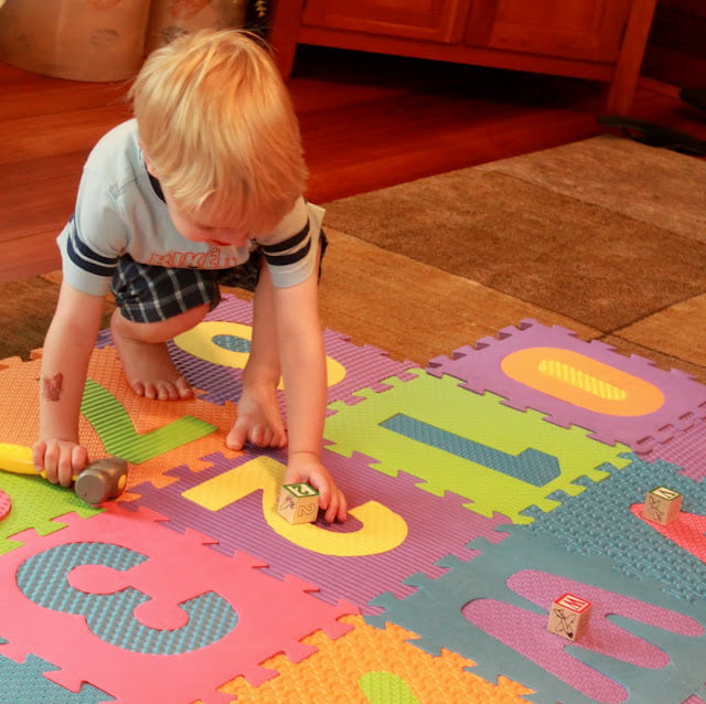 Letter Learning with ABC Mat