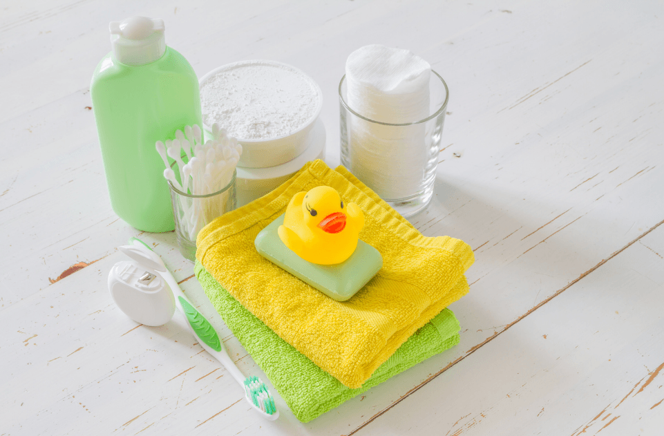 Newborn Checklist for Bath