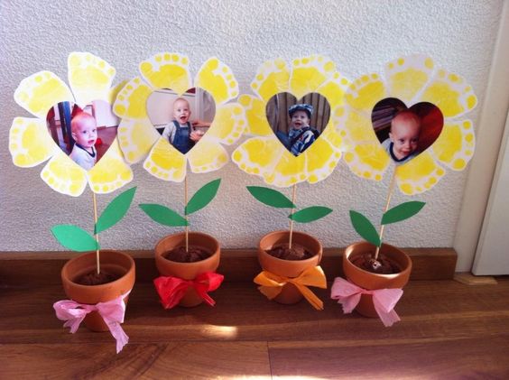 Picture Collage Flower Pot