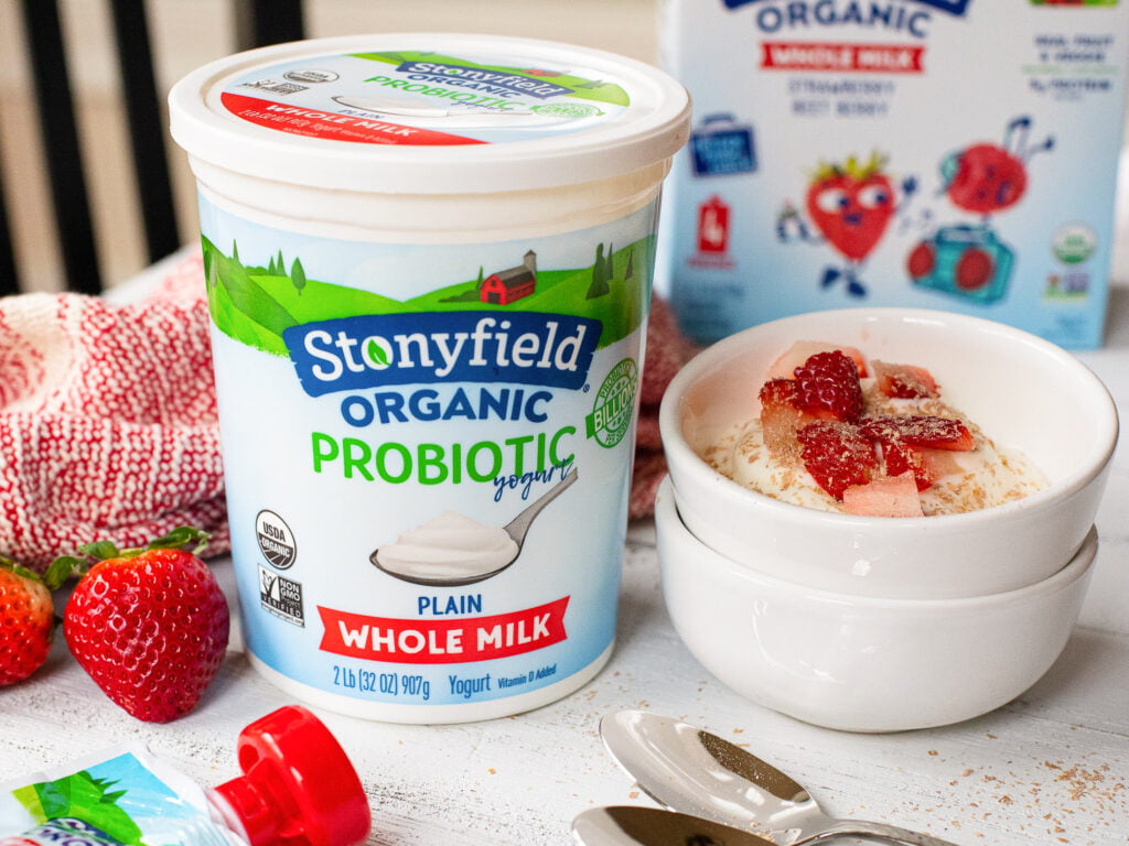 Stonyfield Organic Greek Whole Milk Yogurt-Plain