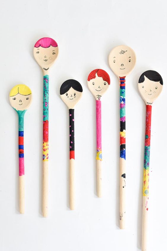 Wooden Spoon Craft Activity