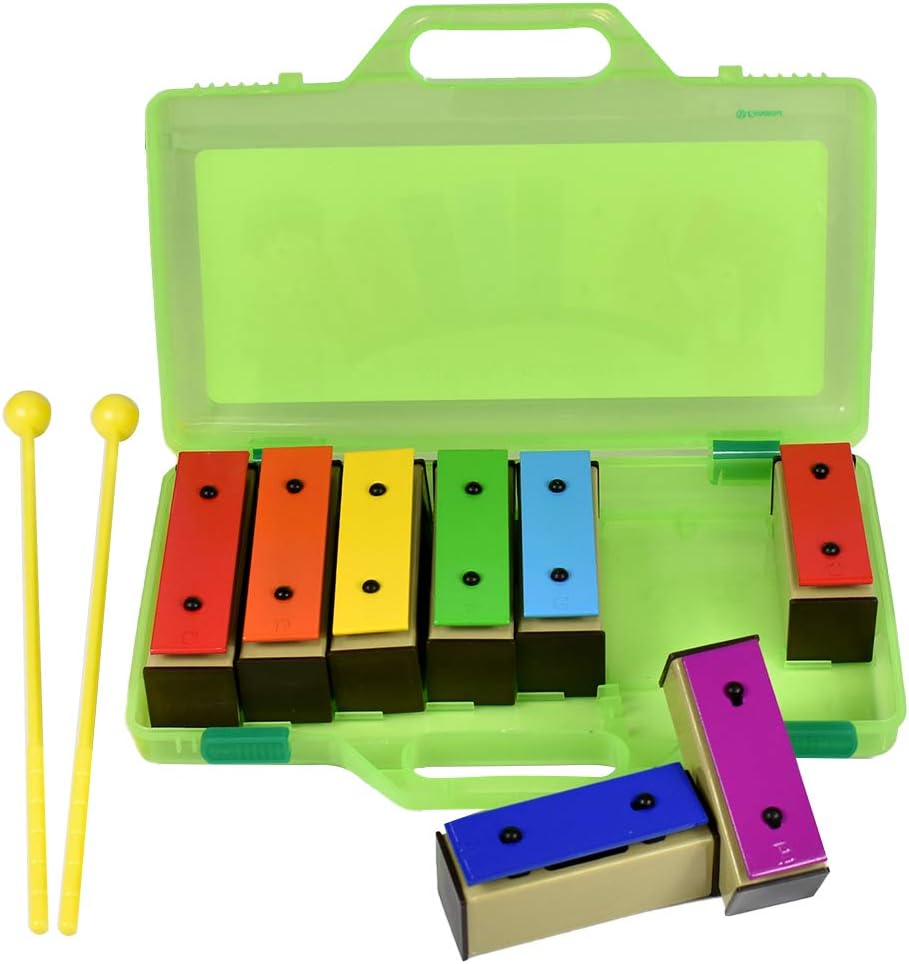 Xylophone Glockenspiel 8 Notes Chromatic Resonator Bells